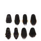 Real Hair Wigs Hair Bundles Wigs Europe And America 9A Straight Hair Curtain Straight Hair