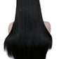 Wig female light pink long straight bangs wig high temperature silk wig fashion wig cross-border exclusive