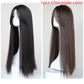 Female Long Hair Natural Full-head Wig