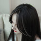 Female Long Hair Natural Full-head Wig