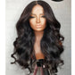 Synthetic Lace Front Wigs Glueless 180% Density