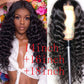 Human Hair Loose Deep Lace Frontal Wigs 13x4 Headgear