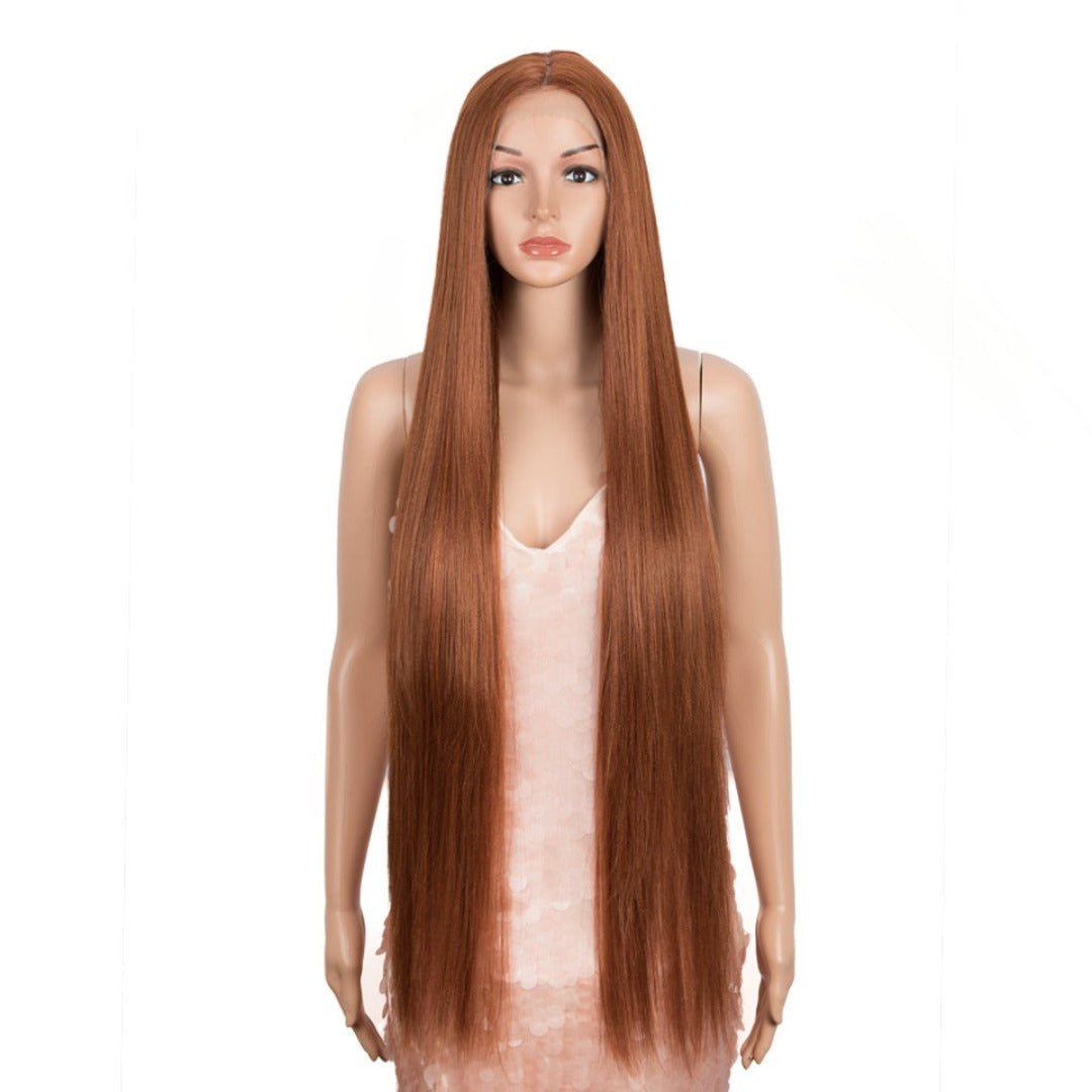 Deep Part Long Straight Wig