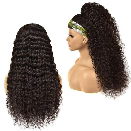 Deep Wave Headband Wigs