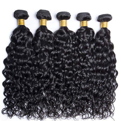 Weave Remy Water Wave Hair Extensions