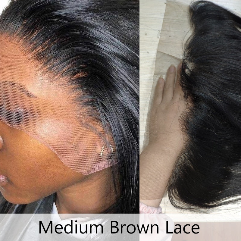 Brazilian Straight Lace Frontal Closure Human Hair