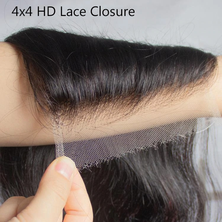 Brazilian Straight Lace Frontal Closure Human Hair